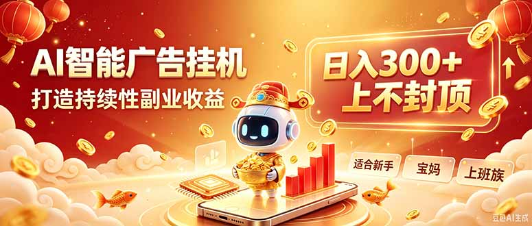 告别手动干活!AI自动化,解锁线上被动收益