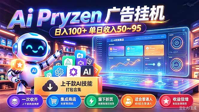 Pyrzen广告挂机, 全自动挂机风口项目, 单日50-95/天 虽然不是很暴力但是很稳