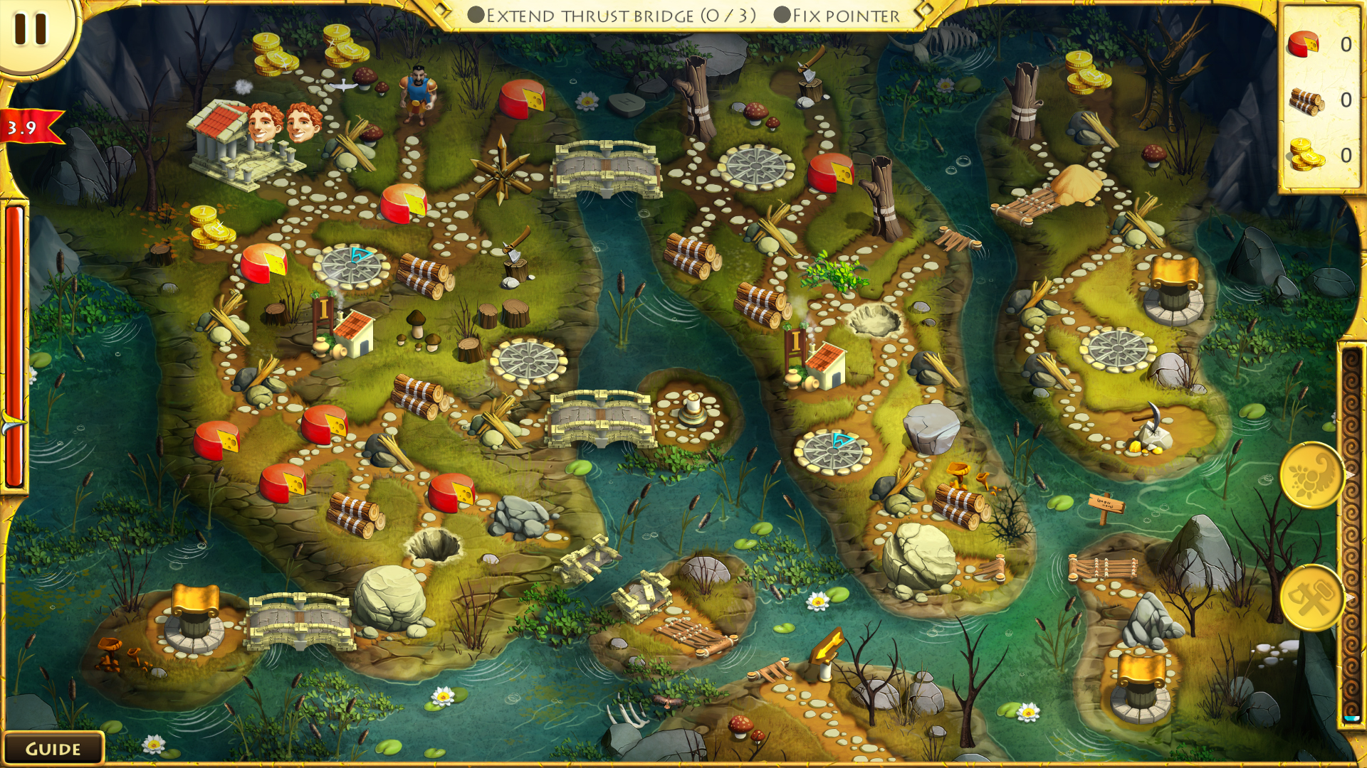 《大力神的十二个劳工4：自然之神 12 Labours of Hercules IV Mother Nature》Switch英文版NSP下载