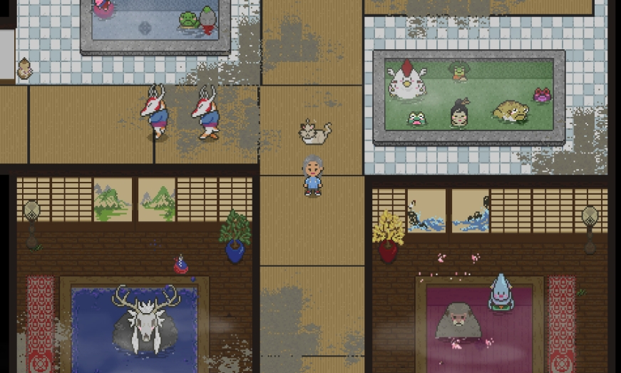 switch游戏《妖怪汤屋 Spirittea》美版中文+1.0.12补丁