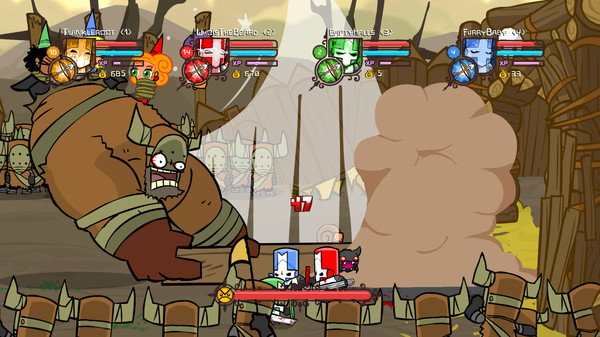 《城堡破坏者/Castle Crashers》PC中文版下载-含Build.20488846