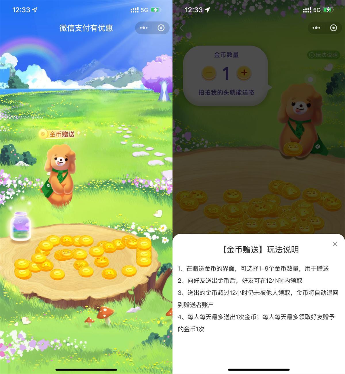 微信支付金币可赠送他人使用-趣奇资源网-第5张图片