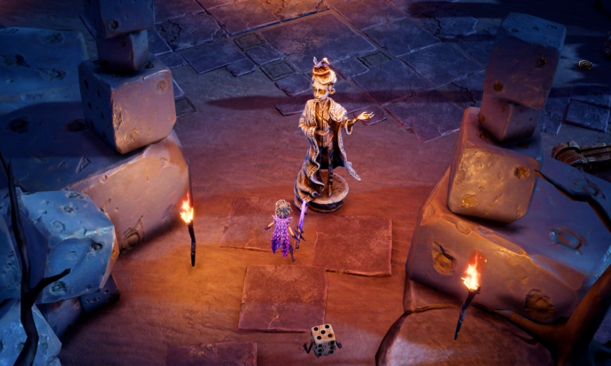 switch游戏《迷失混沌王国 永恒之骰 Lost in Random》美版中文+1.5.3补丁+2DLC NSZ下载