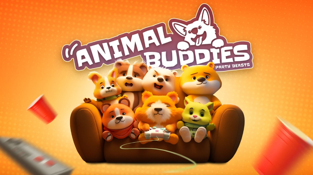 《动物伙伴-派对野兽 Animal Buddies – Party Beasts》switch英文