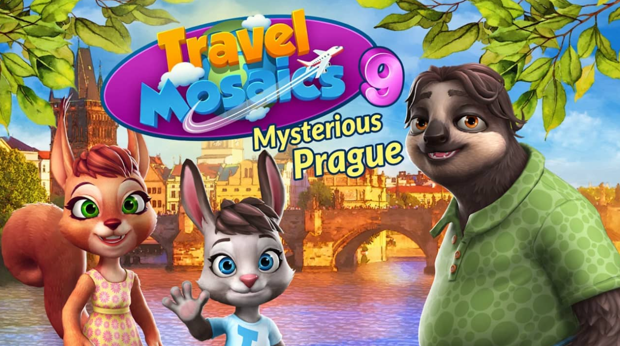 《旅行马赛克9：神秘布拉格 Travel Mosaics 9: Mysterious Prague》Switch英文版NSP下载