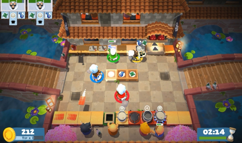 switch游戏《胡闹厨房2/分手厨房2 Overcooked! 2》美版中文+1.0.19补丁+5DLC NSZ下载