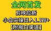 全网首发剪映拉新，小白实操单日收益1.1W+【附报白渠道】