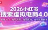 2026小红书搜索虚拟电商4.0：基础入门、进阶实操，选品投流，自动运营教学