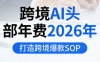 跨境AI头部年费2026年，打造跨境爆款SOP(更新4月)