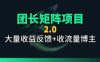 【团长合作2.0】视频矩阵项目_招发手矩阵+剪辑师，共赢项目【揭秘】