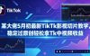 某大佬5月初最新TikTk影视切片教学，稳定过原创轻松拿Tk中视频收益