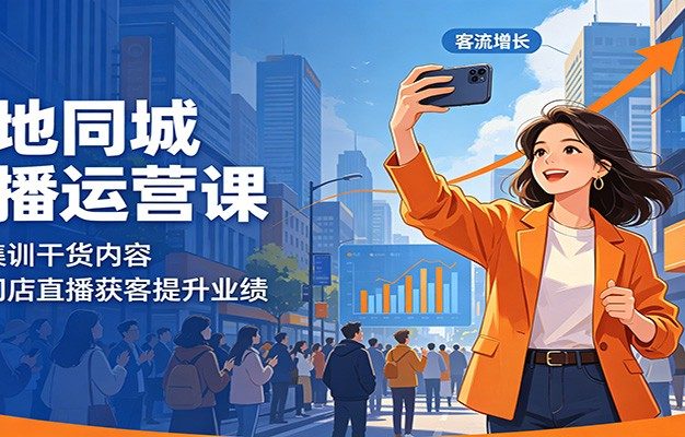 本地同城直播运营课:线下集训干货内容,助力门店直播获客提升业绩