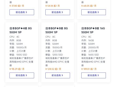 日本BGP云主机500Mbps深度测评:当业务出海遇上带宽自由