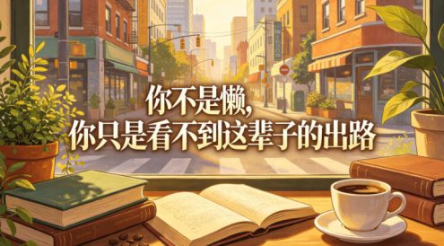 付费文章:你不是懒,你只是看不到这辈子的出路