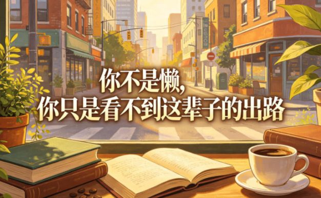 付费文章:你不是懒,你只是看不到这辈子的出路