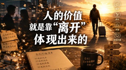 付费文章:人的价值就是靠“离开”体现出来的