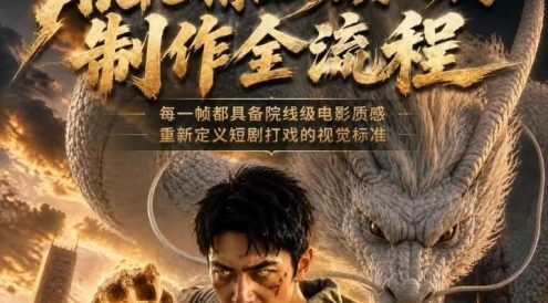 AIGC精品仿真人剧豢龙人全流程制作解析2026，国风仿真人创作+打斗剧情+人设编排，一站式AI短剧入门