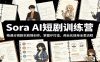 Sora AI短剧训练营：精通分镜剧本剧情创作，掌握IP打造、商业化接单全套流程