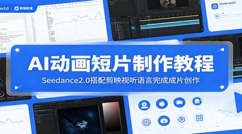 AI动画短片制作教程:Seedance2.0搭配剪映视听语言完成成片创作