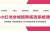 小红书全域矩阵拓流系统课：账号搭建、AI批量做笔记，SEO关键词布局、安全导流私域