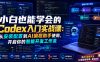 小白也能学会的Codex入门实战课：从安装配置到AI编程助手使用，开启你的智能开发工作流