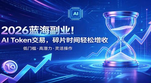 AI Token算力赛道!普通人可入局的数字副业,零门槛快速起步