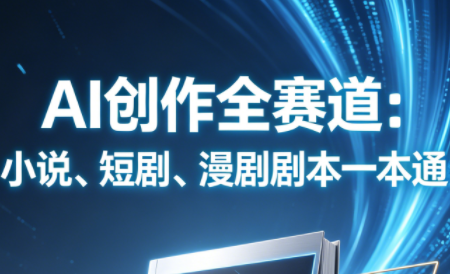 AI创作全赛道:小说、短剧、漫剧剧本一本通(更新7月)
