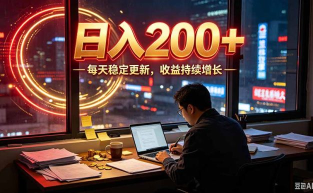 番茄达人变现新玩法,全自动运行 每日300+