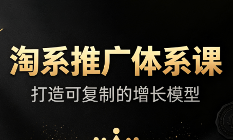大山·淘系推广体系课