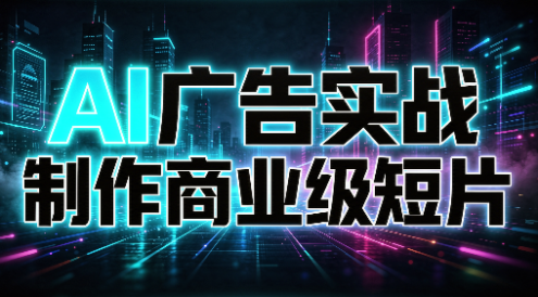 AI广告实战制作商业级短片