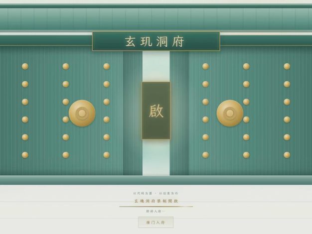 玄玑洞府 · 国风3D个人主页系统开源