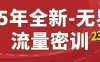 25年全新无界流量密训23.0，淘系精品系列课
