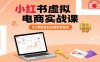 小红书虚拟电商实战课，从0掌握虚拟店铺賺钱密码(更新)