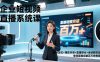 企业短视频直播系统课，账号定位+爆款内容+直播转化+全链路实战，单场直播突破百万销售额