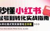 秒懂小红书-起号到转化实战指南，​从转化模式到实操落地全攻略，让你破解流量玄学，做得有结果