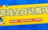 游戏全自动打金搬砖，操作简单，游戏内不氪金，坐等收益，日入千元