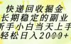 快递回收掘金项目，长期稳定的副业，新手小白当天上手，轻松日入1k+【揭秘】