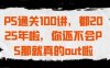 PS通关100讲，都2025年啦，你还不会PS那就真的out啦