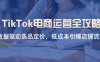 TikTok电商运营全攻略，数据驱动选品定价，低成本引爆店铺流量