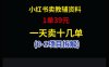 小红书卖小学教辅资料，1单39，1天十几单
