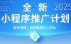 2025年最新小程序推广计划，简单操作，独家技术，日均5张+【揭秘】