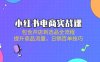 小红书电商实战课：包含开店到选品全流程，提升商品流量，日销百单技巧