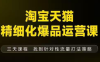 猫课子幽·淘宝天猫精细化爆品运营【音频+字幕+文档】(9月12-14杭州线下课)