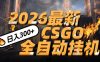 2026开年王炸，CSGO最新挂机玩法，小白一台手机即可操作，日入500+，颠覆传统搬砖