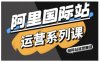 阿里国际站运营系列课，涵盖精准引流、直通车与全站推实战SOP，搭配AI效率工具包与高阶增长玩法
