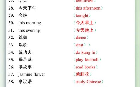 五升六英语暑假作业——六年级上册英语互译练习题84道-六上英语