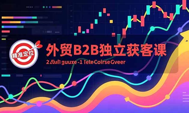 外贸B2B独立获客课,Facebook主页搭建、消息互动广告、精准定位,打造高询盘系统