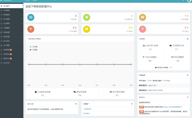 最新彩虹云商城系统源码 V7.2 自助下单系统 全解版本无后门