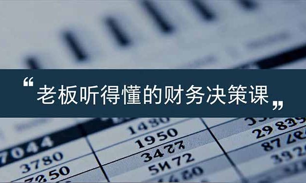 老板能听得懂的财务决策课,报表解读、数据洞察、风险识别,用财务驱动业务增长