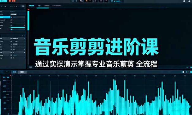 音乐剪辑进阶课:通过实操演示掌握专业的音乐剪辑全流程技能